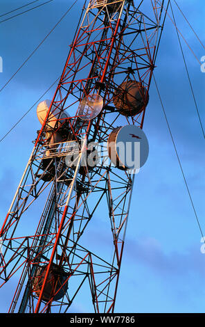 Microwave Tower Stock Photo