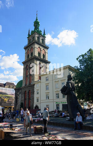 Lviv (Lwiw, Lemberg): Dormition or Assumption Church (Ukrainian Orthodox church) in , Lviv Oblast, Ukraine Stock Photo