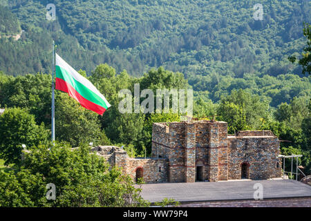 The famous Veliko Tarnovo Castle (Bulgaria) Stock Photo