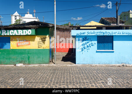 Itacare - small but charming beach town with 14 great beaches. Stock Photo