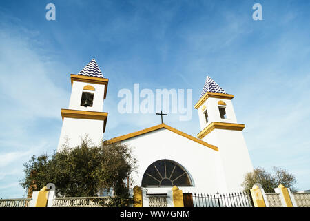 A church in La LÃnea de la Concepcion, Cadiz province, Andalusia, Spain, Europe, near Gibraltar Stock Photo