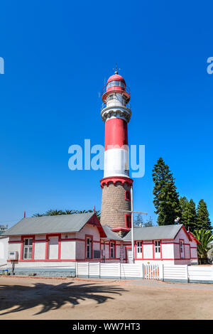 Lighthouse, Swakopmund, Erongo, Namibia Stock Photo