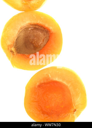 Apricot fruit natural food close-up photograph Stock Photo