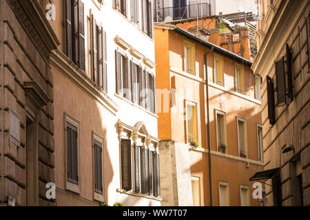 Italy, Rome, view in a lane Stock Photo