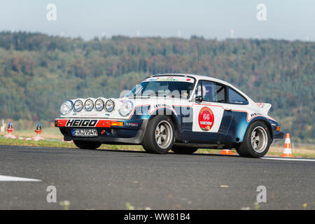 Michelstadt, Hesse, Germany, Porsche 911 Sc 3. Evo RS, 3000 ccm, 340 HP, year of manufacture 1977, on the event Pista & Piloti Stock Photo