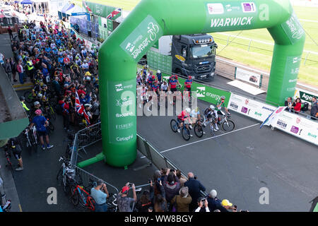 OVO Mens Cycle Tour Britain 2019 Stock Photo