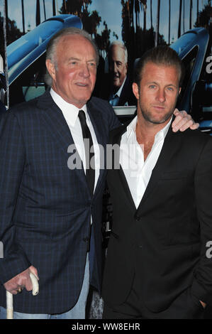 Scott Caan with his father James Caan at the Premiere of IFC Films ...