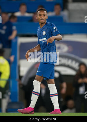 London, UK. 13th Sep, 2019. Thierno Ballo of Chelsea U23 during the Premier League 2 match between Chelsea U23 and Brighton & Hove Albion Under 23 at Stamford Bridge, London, England on 13 September 2019. Photo by Andy Rowland. Credit: PRiME Media Images/Alamy Live News Stock Photo