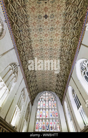 England, Kent, Canterbury, Canterbury Cathedral, The Chapter House Stock Photo