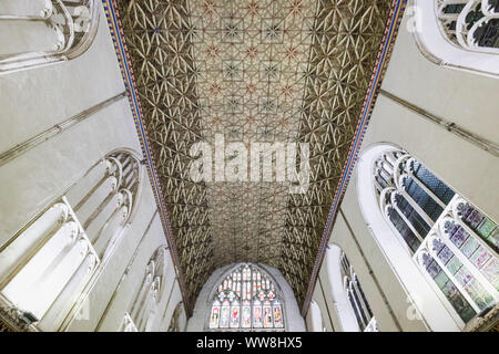 England, Kent, Canterbury, Canterbury Cathedral, The Chapter House Stock Photo