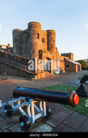 England, East Sussex, Rye, Rye Castle, The Ypres Tower Stock Photo