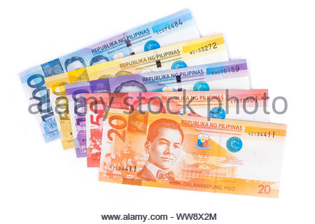 banknotes 50 Philippine peso Stock Photo: 91826536 - Alamy