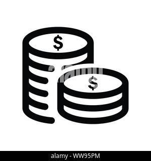 Beautiful, meticulously designed Coin, Money, Purse Icon. Perfect for use in designing and ...
