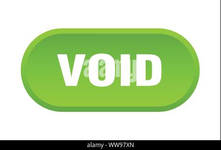 void button. void rounded green sign. void Stock Vector