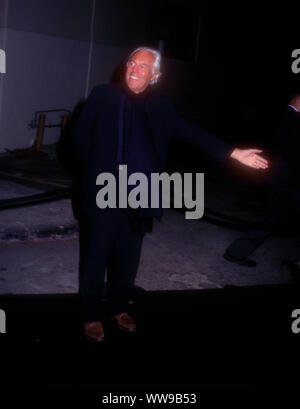 Century City, California, USA 7th December 1994 Designer Giorgio Armani attend the Fifth Annual Fire and Ice Ball to Benefit the Revlon/UCLA Women's Cancer Research Program on December 7, 1994 at 20th Century Fox Studios in Century City, California, USA. Photo by Barry King/Alamy Stock Photo Stock Photo