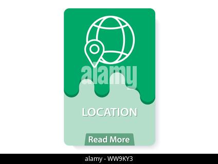 vector illustration web topic template Stock Vector