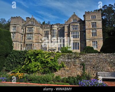 Fountains Hall in the grounds of Fountains Abbey, North Yorkshire, England Stock Photo