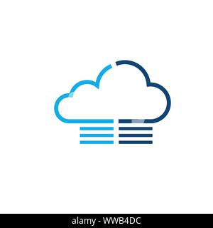 Cloud System Success Plan Stock Vector