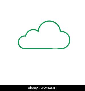 Cloud System Success Plan Stock Vector