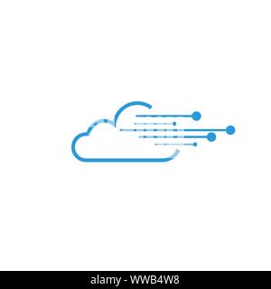 Cloud System Success Plan Stock Vector