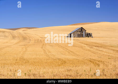 Abandoned building, near Pullman, Washington, USA Stock Photo