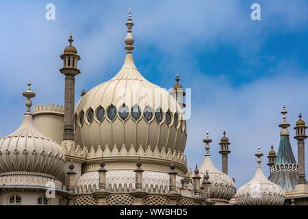 BRIGHTON, UNITED KINGDOM - JULY 24: This is the Royal Pavilion an historic palace and popular travel destination on July 24, 2019 in Brighton Stock Photo