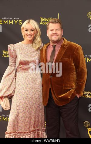 California, USA. 14th Sep, 2019. Julia Carey and James Corden attends The Paley Center for Media's 2019 PaleyFest Fall TV Previews - ABC at The Paley Center for Media on September 14, 2019 in Beverly Hills, California  Credit: Faye Sadou / MediaPunch Credit: MediaPunch Inc/Alamy Live News Stock Photo