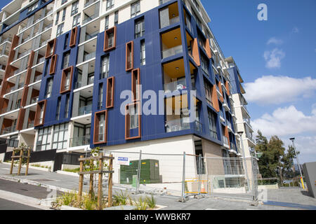Ryde Sydney, modern apartment and units building in the sydney suburb of Ryde, exterior of high rise apartment building,Australia