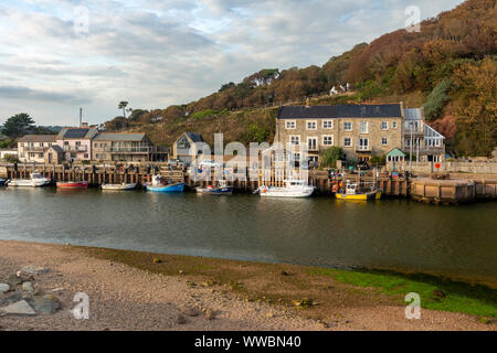 Axmouth Harbour, Seaton, Devon, UK Stock Photo