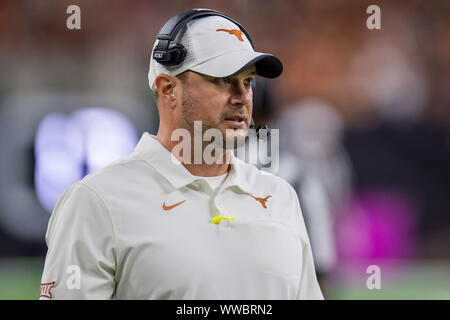 Houston, TX, USA. 14th Sep, 2019. Rice Owls head coach Mike Bloomgren ...