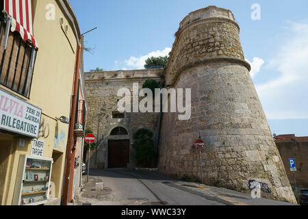 Old Town, Bastione San Remy, Bastione di Saint Remy, Cagliari, Sardinia, Italy Stock Photo