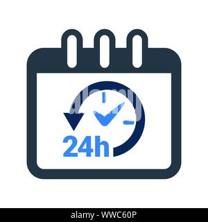 Well organized and fully editable Time Management Icon for any use like print media, web, commercial use or any kind of design project. Hope this icon Stock Vector