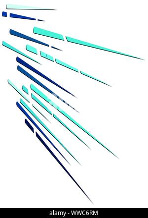 Grid, mesh with intermittent, dashed lines. Intersecting dynamic stripes. Irregular grating, lattice texture. Interlocking, criss-cross abstract geome Stock Vector