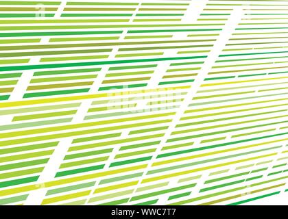 Grid, mesh with intermittent, dashed lines. Intersecting dynamic stripes. Irregular grating, lattice texture. Interlocking, criss-cross abstract geome Stock Vector