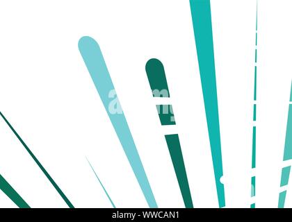 Grid, mesh with intermittent, dashed lines. Intersecting dynamic stripes. Irregular grating, lattice texture. Interlocking, criss-cross abstract geome Stock Vector