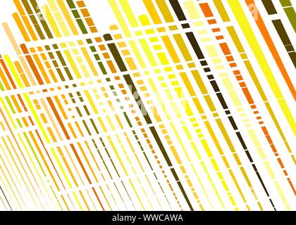 Grid, mesh with intermittent, dashed lines. Intersecting dynamic stripes. Irregular grating, lattice texture. Interlocking, criss-cross abstract geome Stock Vector