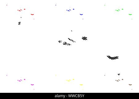 Vector Map Portugal Districts Autonomous Regions Subdivided Municipalities  Each Region Stock Vector by ©Jktu_21 175841466