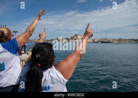 Regatta Grand Harbour Malta Stock Photo