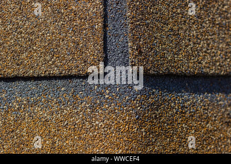 Flexible soft bitumen tile Shinglas. Construction Landscaping Stock ...