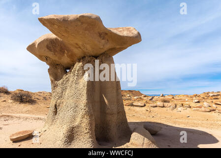 Bisti/De-Na-Zin Wilderness Area, New Mexico, USA Stock Photo