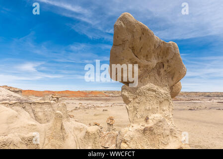 Bisti/De-Na-Zin Wilderness Area, New Mexico, USA Stock Photo