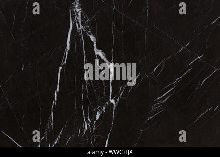 Spectacular stylish black marble texture for various designs. Stock Photo