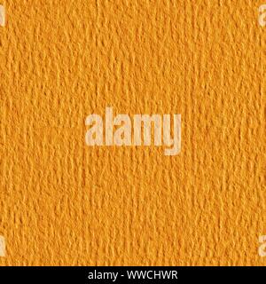 Orange paper texture. Seamless square texture. Can be used as background in art projects. Stock Photo