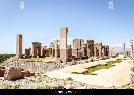 The ruins of Persepolis Stock Photo