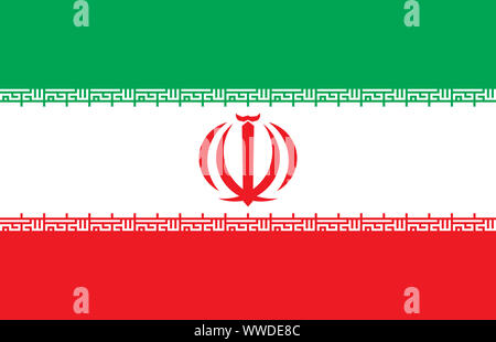 Iran national flag vector background vector illustration - Banner,backgrounds,sticker,icon etc. Stock Photo
