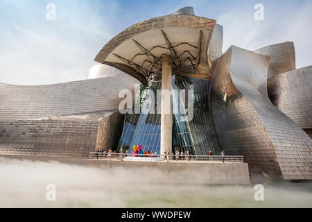 Guggenheim Museum, Bilbao, Spain Stock Photo