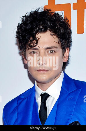 September 14, 2019, USA: 14 September 2019 - Toronto, Ontario Canada - Aneurin Barnard. 2019 Toronto International Film Festival - ''Radioactive'' Premiere held at Roy Thomson Hall. Photo Credit: Brent Perniac/AdMedia (Credit Image: © AdMedia via ZUMA Wire) Stock Photo