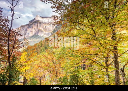 Ordesa Valley, National Park of Ordesa and Monte Perdido, Huesca, Spain Stock Photo