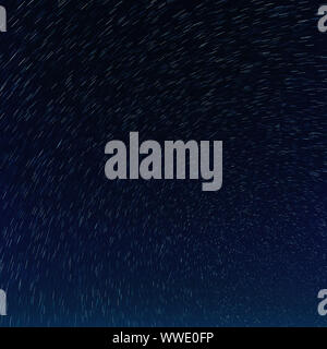 Abstract background with exploding star trails in the night sky Stock ...