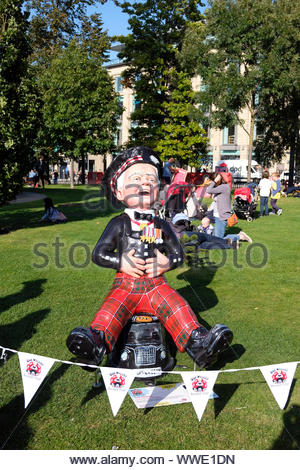 Tom Gilzean, Oor Wullie Big Farewell weekend at St Andrew Square, Edinburgh Scotland  13th - 15th September 2019 Stock Photo